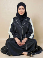 Elegant Black Premium Abaya | Luxury Modest Wear | Custom Tailoring