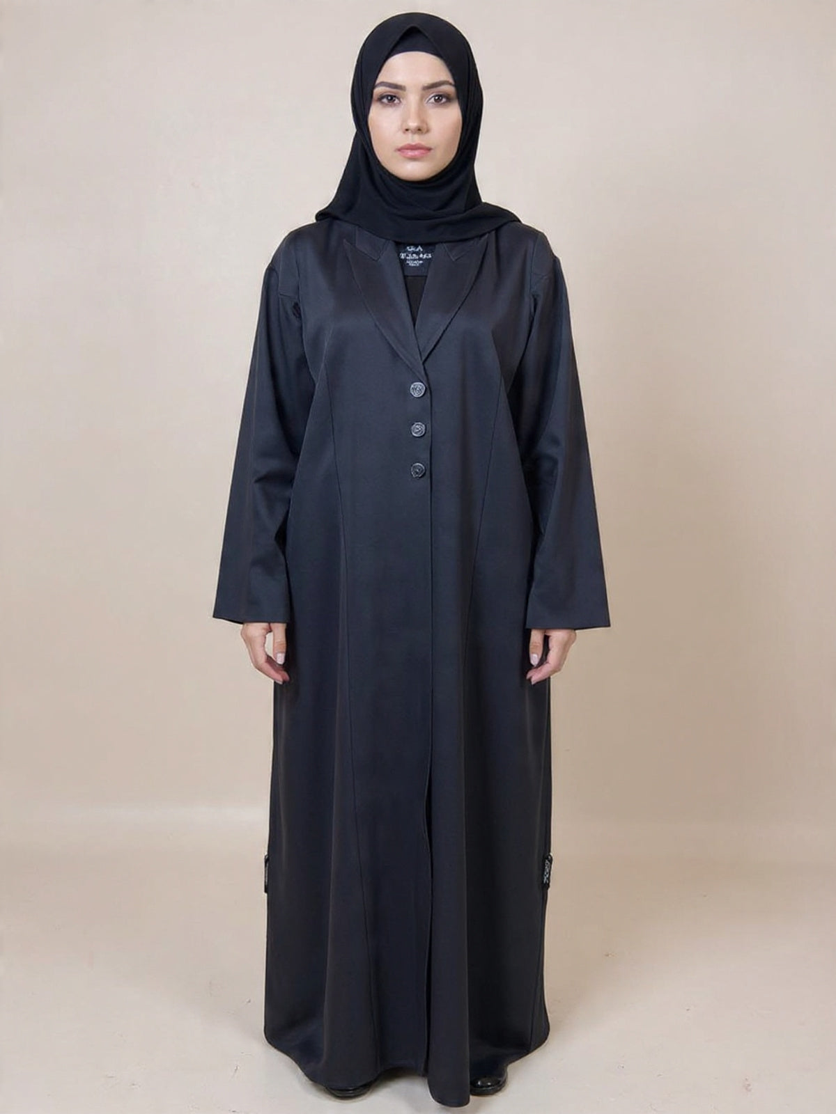 Premium Winter Tweed Abaya Collection – Elegant Design with Blazer Style | 350 QAR